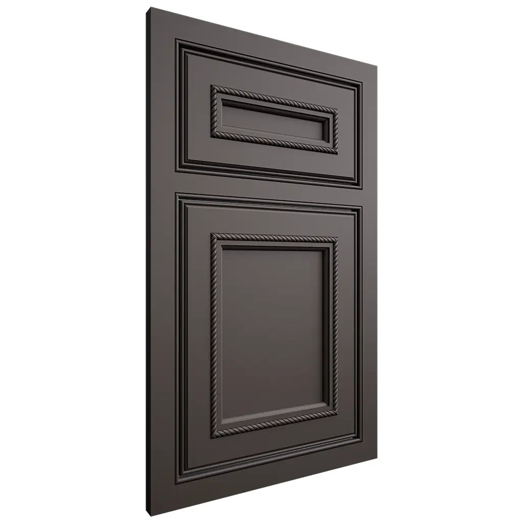 Shiloh Cabinetry Beaded Inset Shelby Paintable Urbane Bronze Door