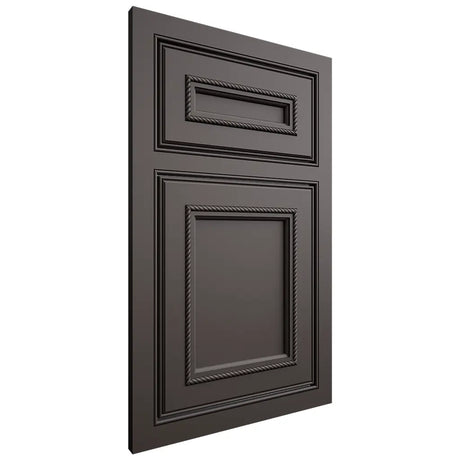Shiloh Cabinetry Beaded Inset Shelby Paintable Urbane Bronze Door