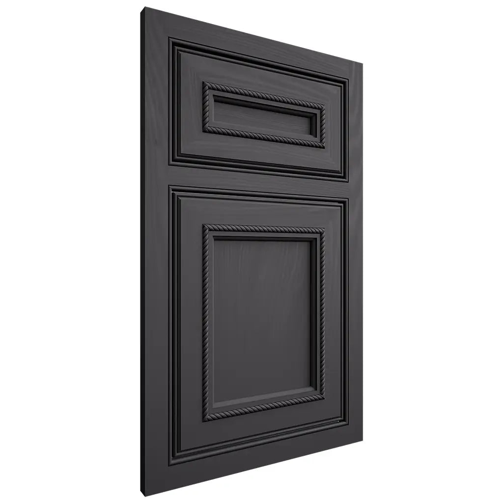 Shiloh Cabinetry Beaded Inset Shelby Poplar Plain Cut Cadet Door