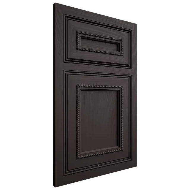 Shiloh Cabinetry Beaded Inset Shelby Poplar Plain Cut Carbon Door