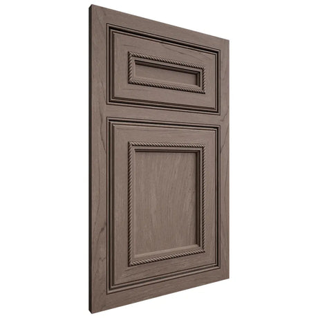 Shiloh Cabinetry Beaded Inset Shelby Poplar Plain Cut River Rock Door