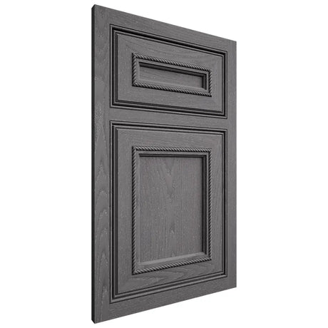 Shiloh Cabinetry Beaded Inset Shelby Red Oak Plain Cut Cadet Door