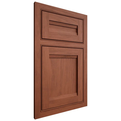 Shiloh Cabinetry Beaded Inset Somerset Alder Plain Cut Sierra Door