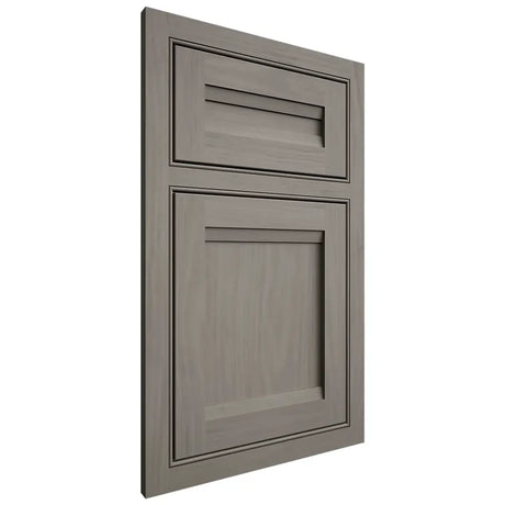 Shiloh Cabinetry Beaded Inset Somerset Cherry Plain Cut Thyme Door