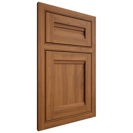 Shiloh Cabinetry Beaded Inset Somerset Hickory Plain Cut Chestnut Door
