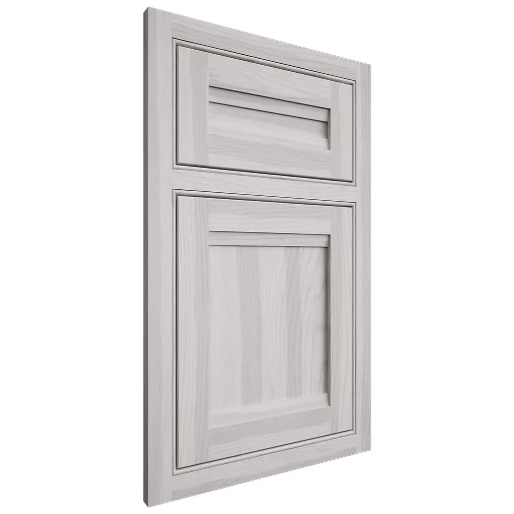 Shiloh Cabinetry Beaded Inset Somerset Hickory Plain Cut Cotton Door