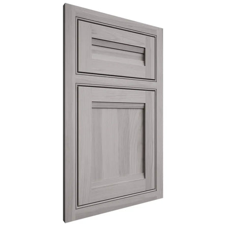 Shiloh Cabinetry Beaded Inset Somerset Hickory Plain Cut Stratus Door