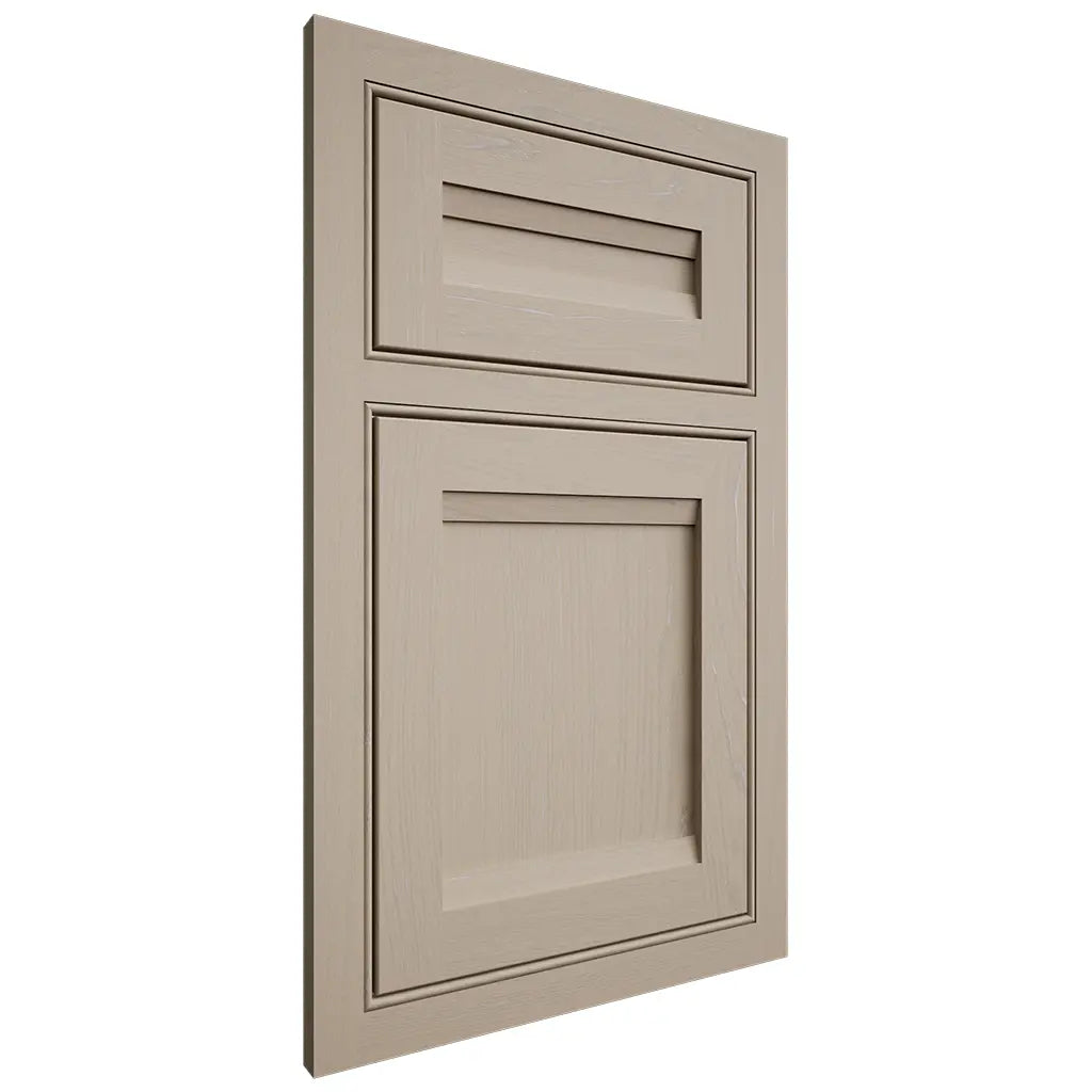 Shiloh Cabinetry Beaded Inset Somerset Maple Plain Cut Pebble Door