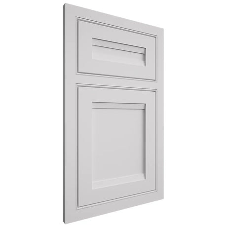 Shiloh Cabinetry Beaded Inset Somerset Paintable Arctic Door