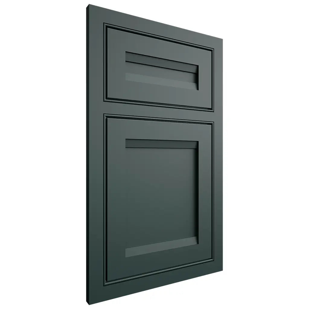Shiloh Cabinetry Beaded Inset Somerset Paintable Billiard Green Door