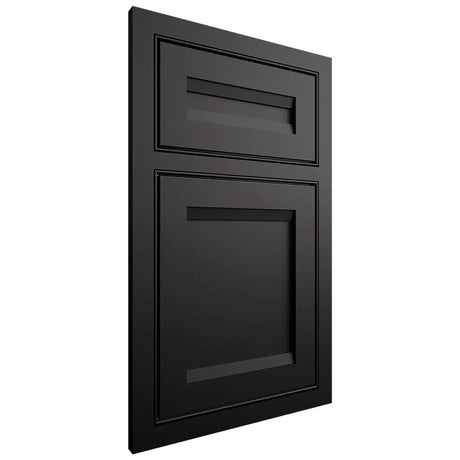Shiloh Cabinetry Beaded Inset Somerset Paintable Black Door