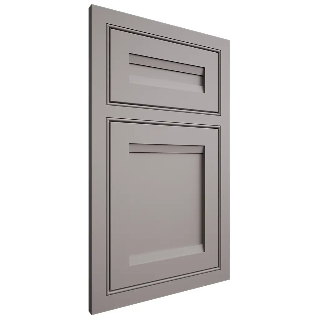 Shiloh Cabinetry Beaded Inset Somerset Paintable Dovetail Gray Door