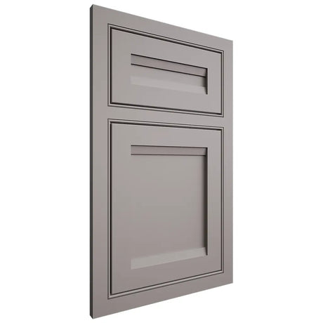 Shiloh Cabinetry Beaded Inset Somerset Paintable Dovetail Gray Door
