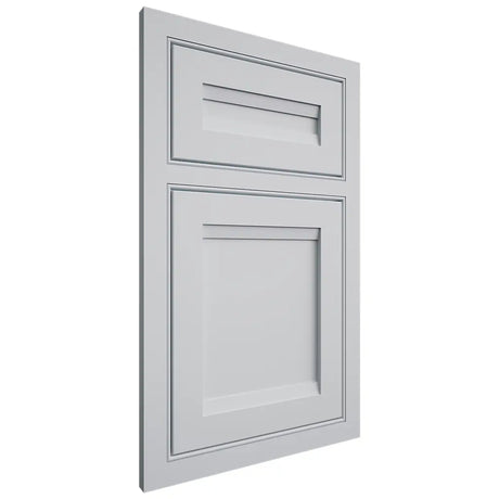 Shiloh Cabinetry Beaded Inset Somerset Paintable Niebla Azul Door