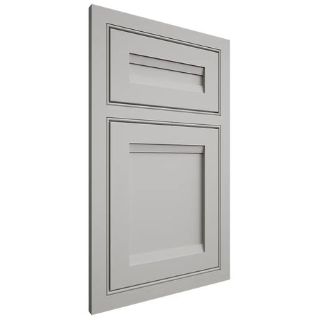 Shiloh Cabinetry Beaded Inset Somerset Paintable Unusual Gray Door