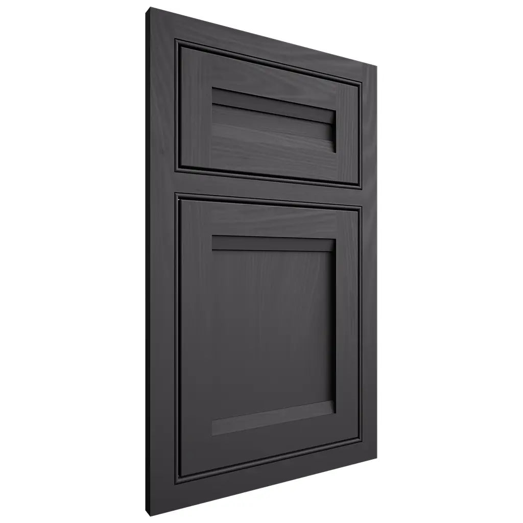 Shiloh Cabinetry Beaded Inset Somerset Poplar Plain Cut Cadet Door