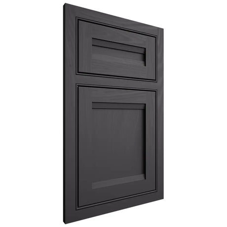 Shiloh Cabinetry Beaded Inset Somerset Poplar Plain Cut Cadet Door