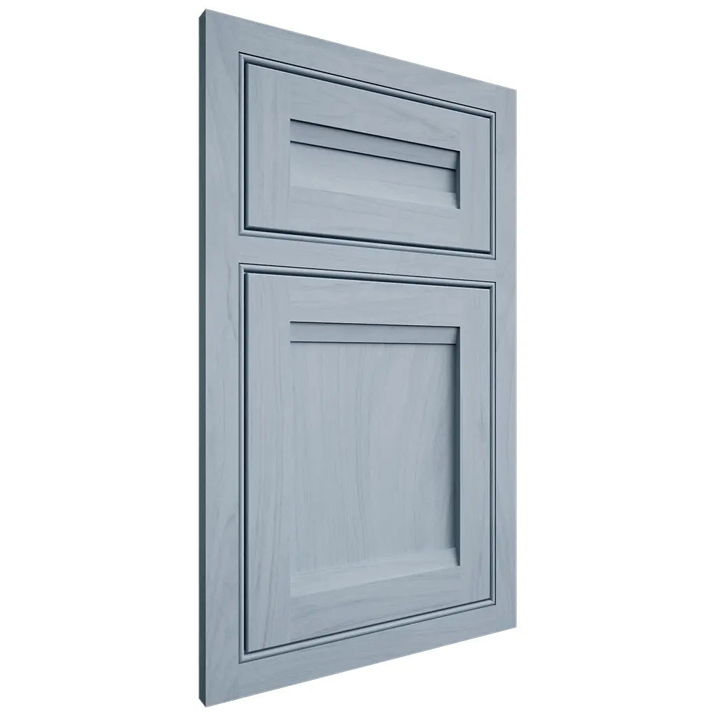 Shiloh Cabinetry Beaded Inset Somerset Poplar Plain Cut Sky Door