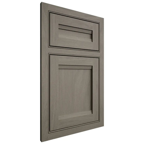 Shiloh Cabinetry Beaded Inset Somerset Poplar Plain Cut Thyme Door