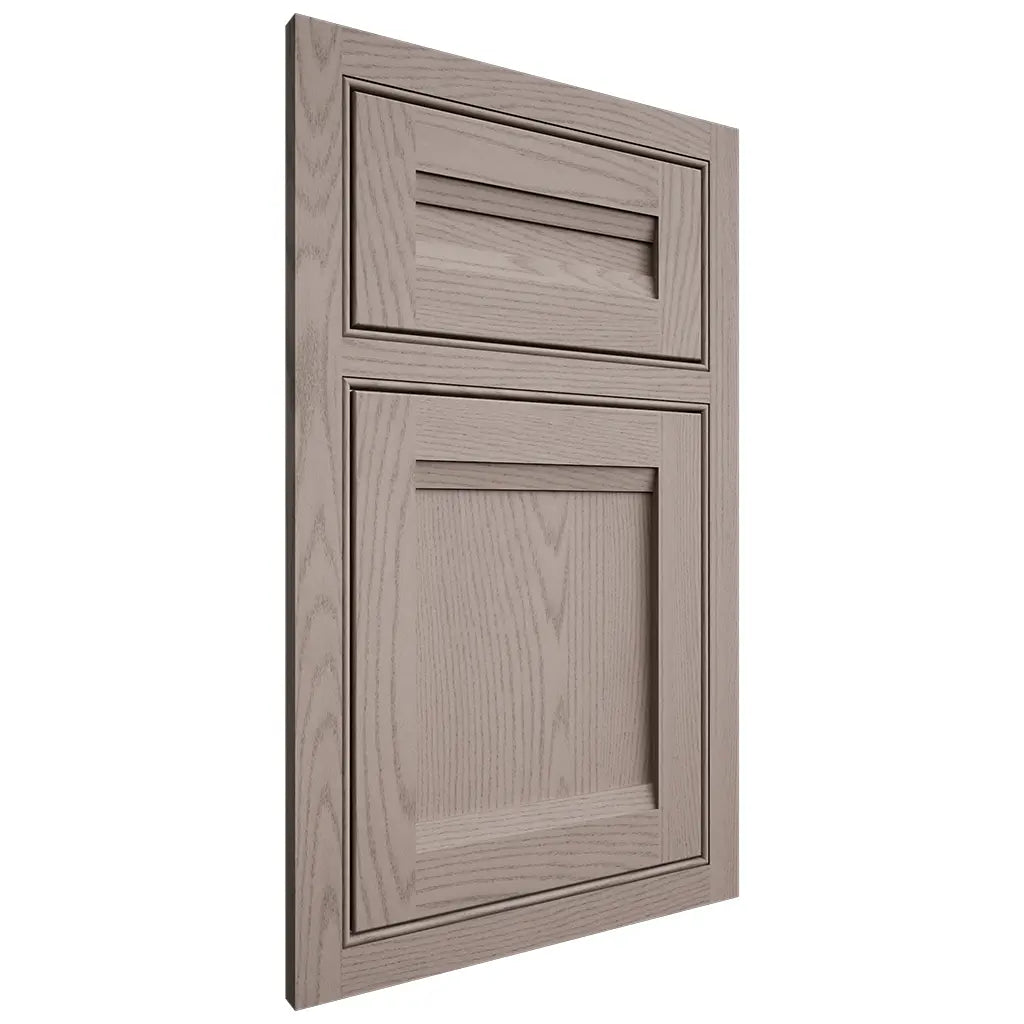 Shiloh Cabinetry Beaded Inset Somerset Red Oak Plain Cut Sterling Door