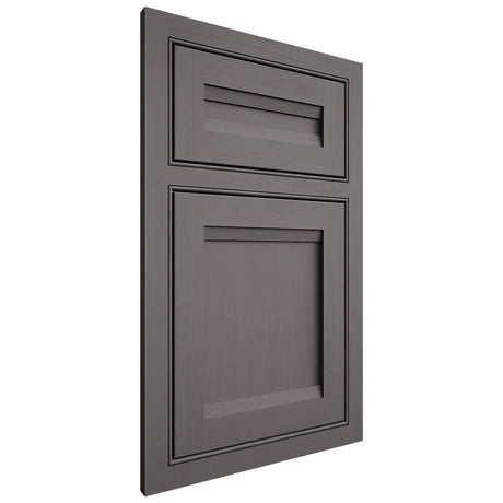 Shiloh Cabinetry Beaded Inset Somerset Walnut Plain Cut Cadet Door
