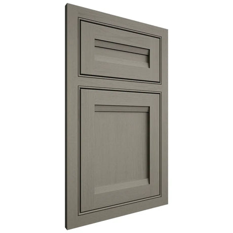 Shiloh Cabinetry Beaded Inset Somerset Walnut Plain Cut Thyme Door