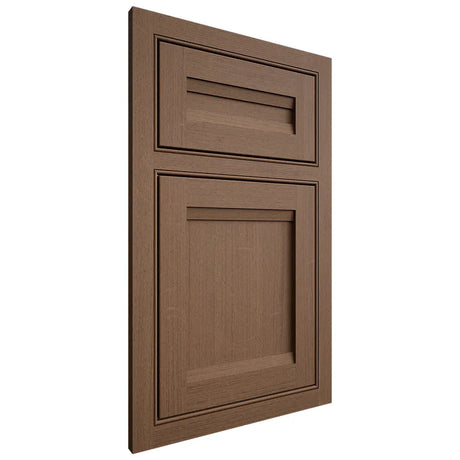 Shiloh Cabinetry Beaded Inset Somerset White Oak Quarter Sawn Autumn Door