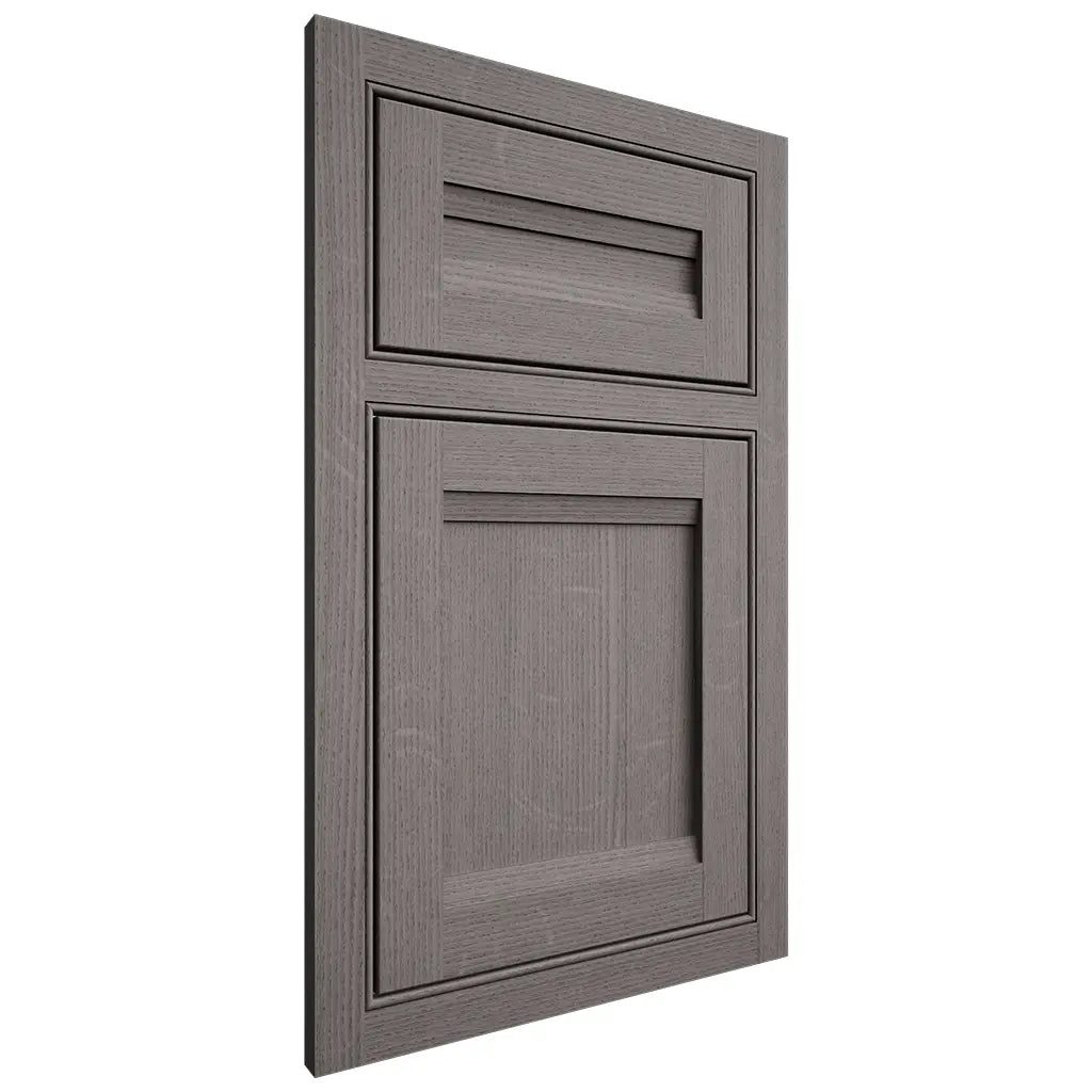 Shiloh Cabinetry Beaded Inset Somerset White Oak Quarter Sawn Flagstone Door