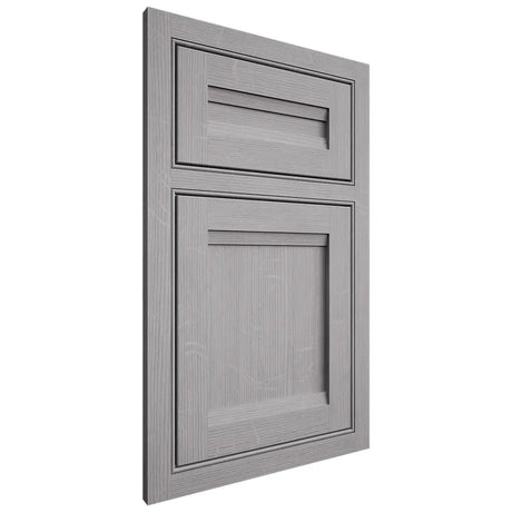 Shiloh Cabinetry Beaded Inset Somerset White Oak Quarter Sawn Stratus Door