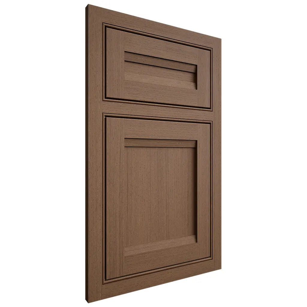Shiloh Cabinetry Beaded Inset Somerset White Oak Rift Cut Autumn Door