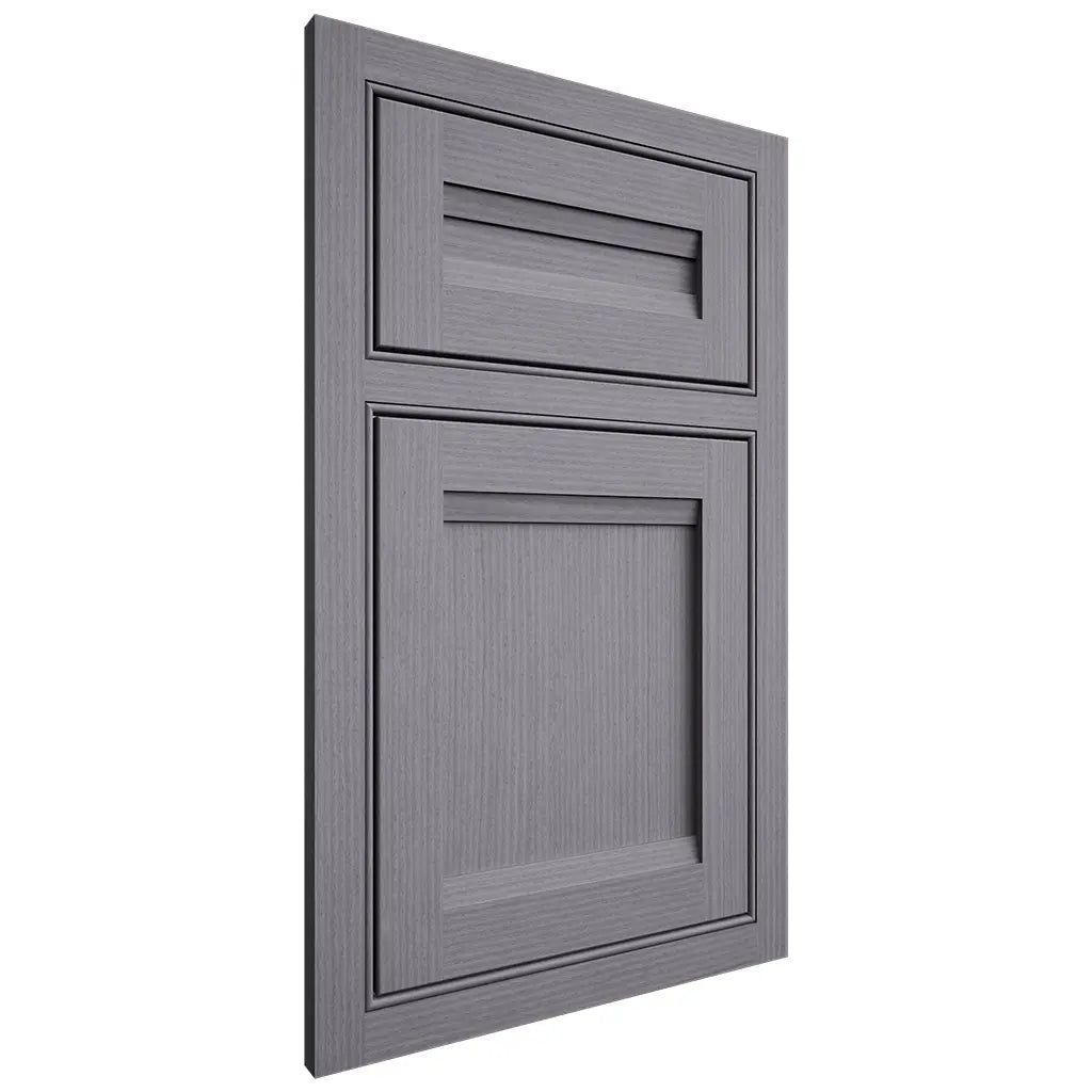 Shiloh Cabinetry Beaded Inset Somerset White Oak Rift Cut Cadet Door