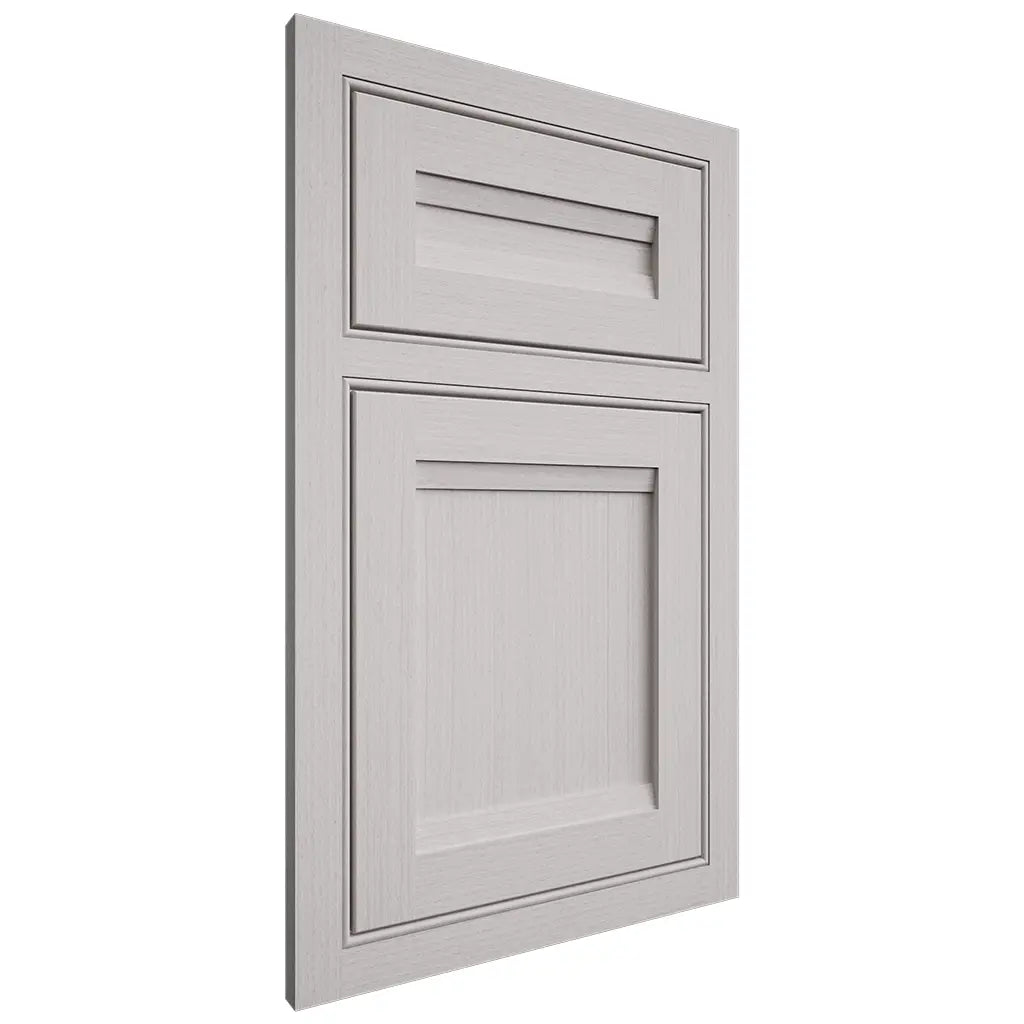 Shiloh Cabinetry Beaded Inset Somerset White Oak Rift Cut Cotton Door