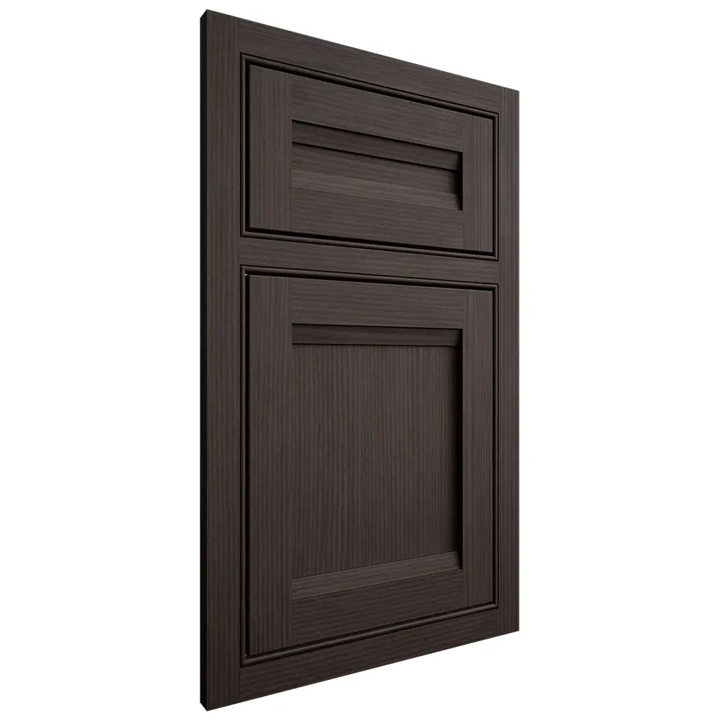 Shiloh Cabinetry Beaded Inset Somerset White Oak Rift Cut Morel Door