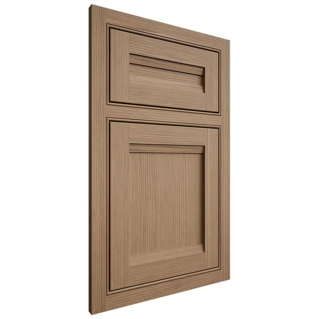 Shiloh Cabinetry Beaded Inset Somerset White Oak Rift Cut Natural Door