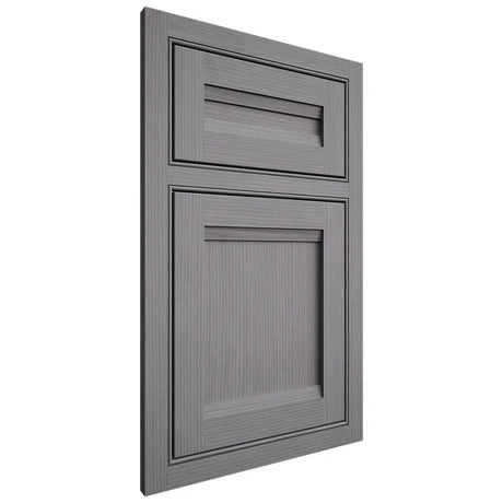 Shiloh Cabinetry Beaded Inset Somerset White Oak Rift Cut Sterling Door