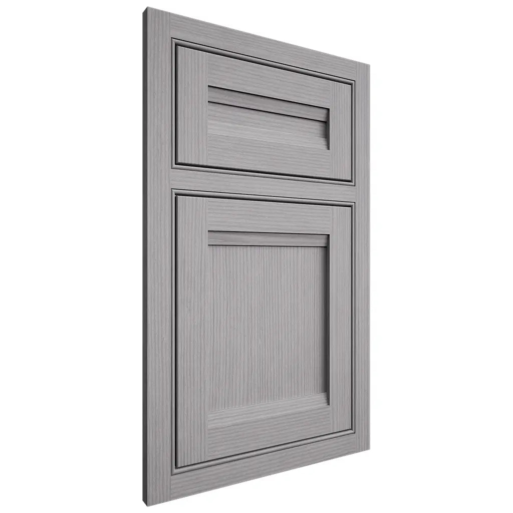 Shiloh Cabinetry Beaded Inset Somerset White Oak Rift Cut Stratus Door
