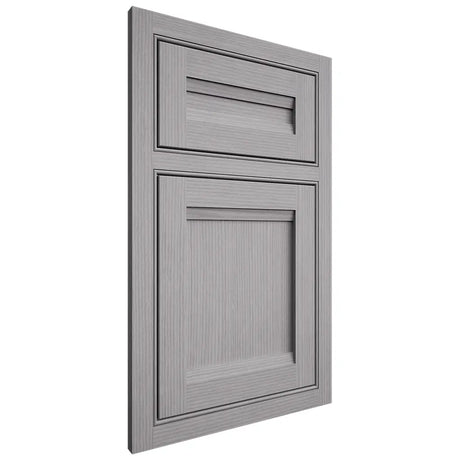 Shiloh Cabinetry Beaded Inset Somerset White Oak Rift Cut Stratus Door