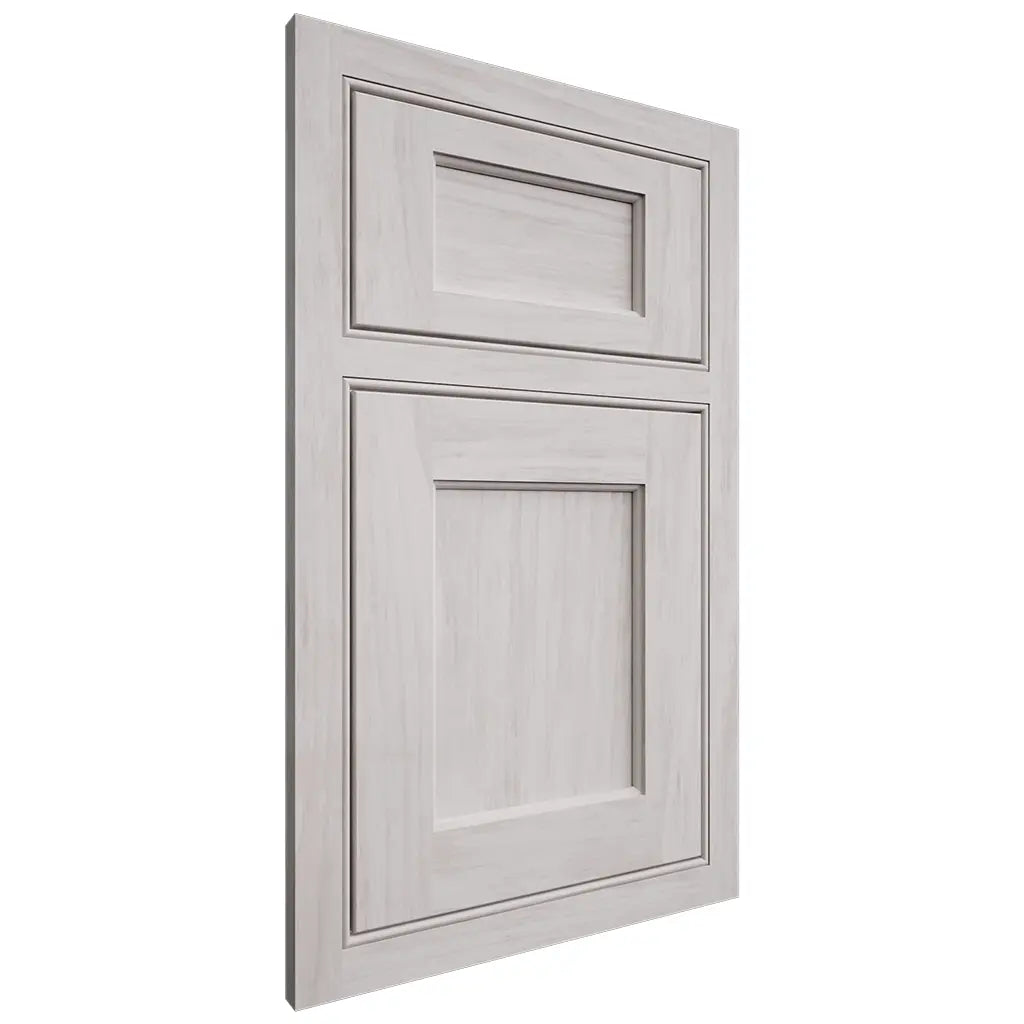 Shiloh Cabinetry Beaded Inset Square Flat Alder Plain Cut Cotton Door