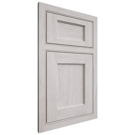 Shiloh Cabinetry Beaded Inset Square Flat Alder Plain Cut Cotton Door