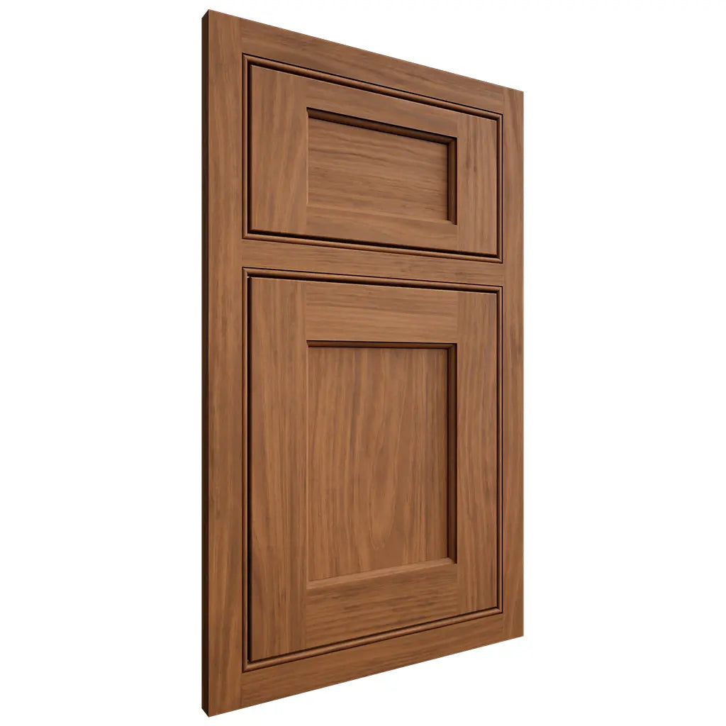 Shiloh Cabinetry Beaded Inset Square Flat Cherry Plain Cut Coffee Door