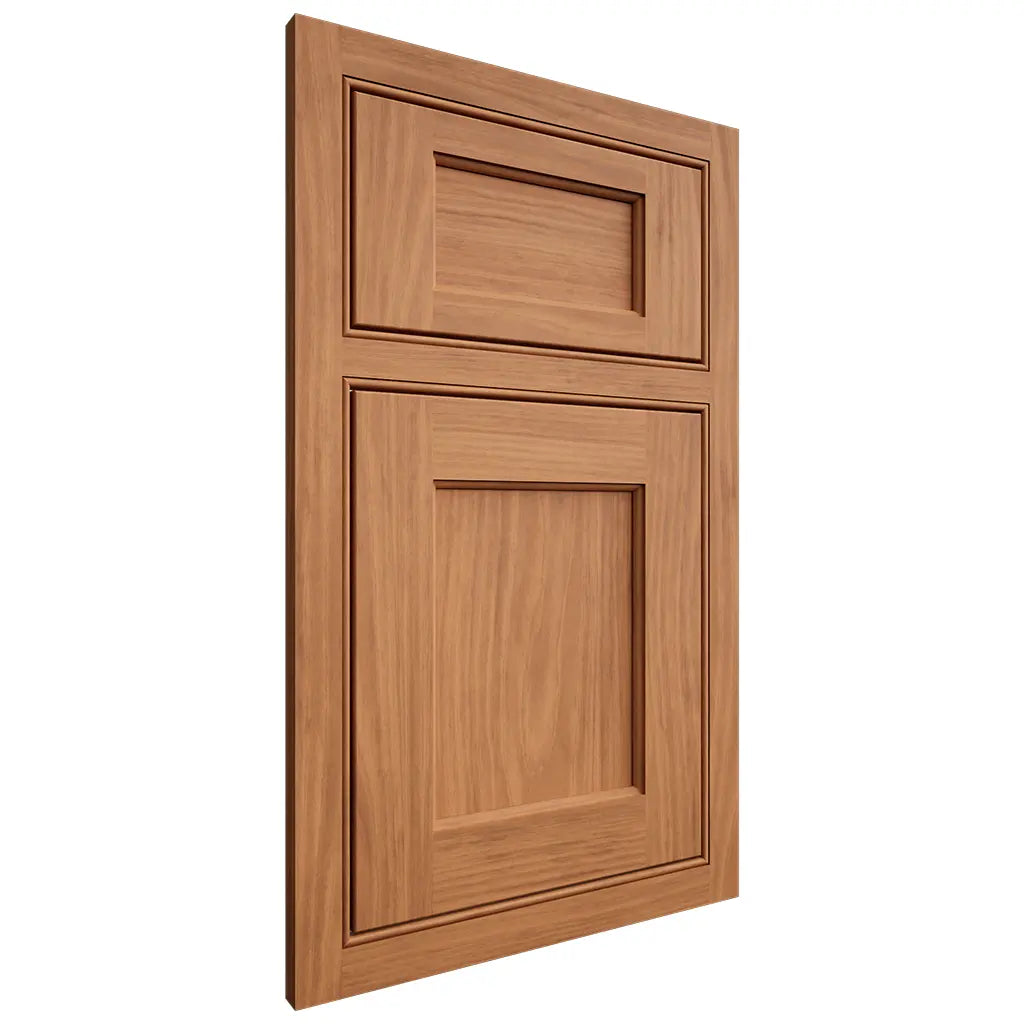 Shiloh Cabinetry Beaded Inset Square Flat Cherry Plain Cut Medium Door