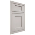Shiloh Cabinetry Beaded Inset Square Flat Paintable Amazing Gray Door