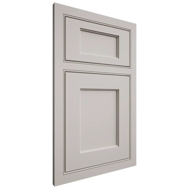 Shiloh Cabinetry Beaded Inset Square Flat Paintable Amazing Gray Door
