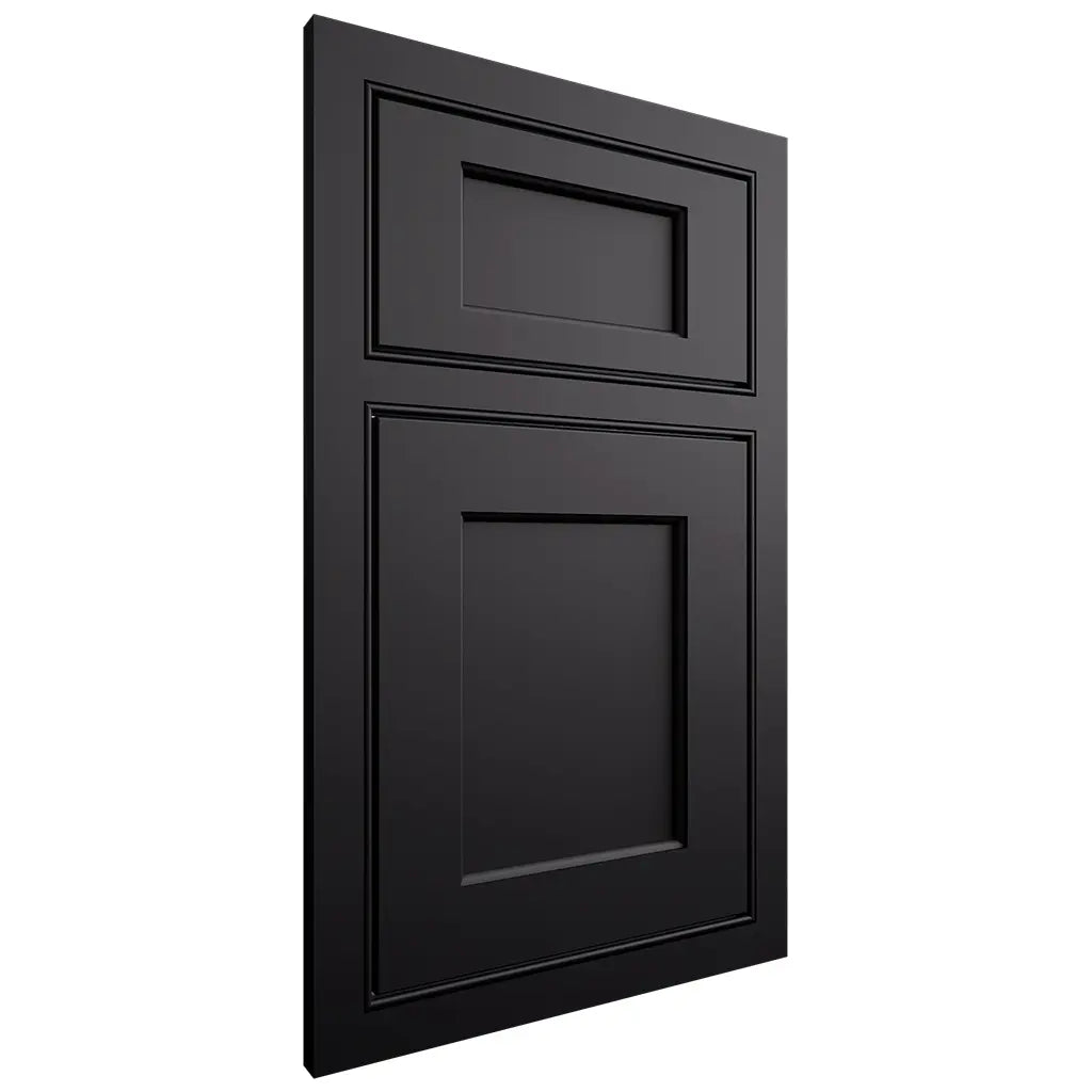 Shiloh Cabinetry Beaded Inset Square Flat Paintable Black Door