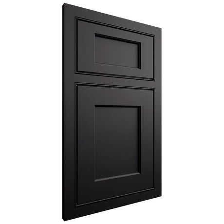 Shiloh Cabinetry Beaded Inset Square Flat Paintable Black Door