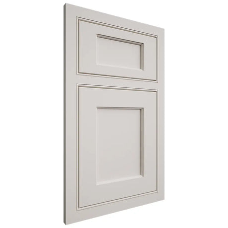 Shiloh Cabinetry Beaded Inset Square Flat Paintable Eggshell Door