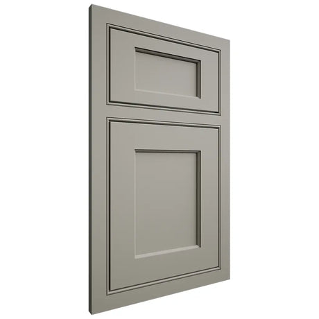 Shiloh Cabinetry Beaded Inset Square Flat Paintable Evergreen Fog Door