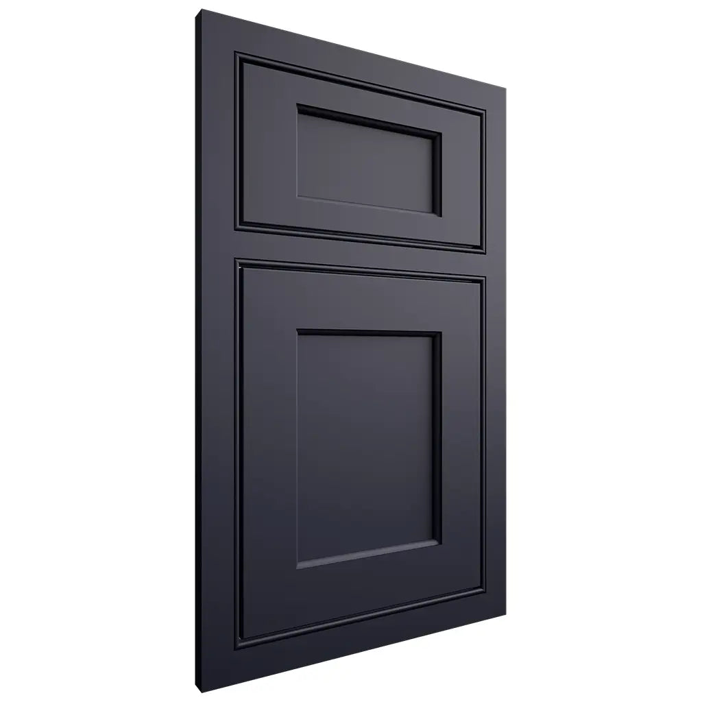 Shiloh Cabinetry Beaded Inset Square Flat Paintable Hale Navy Door