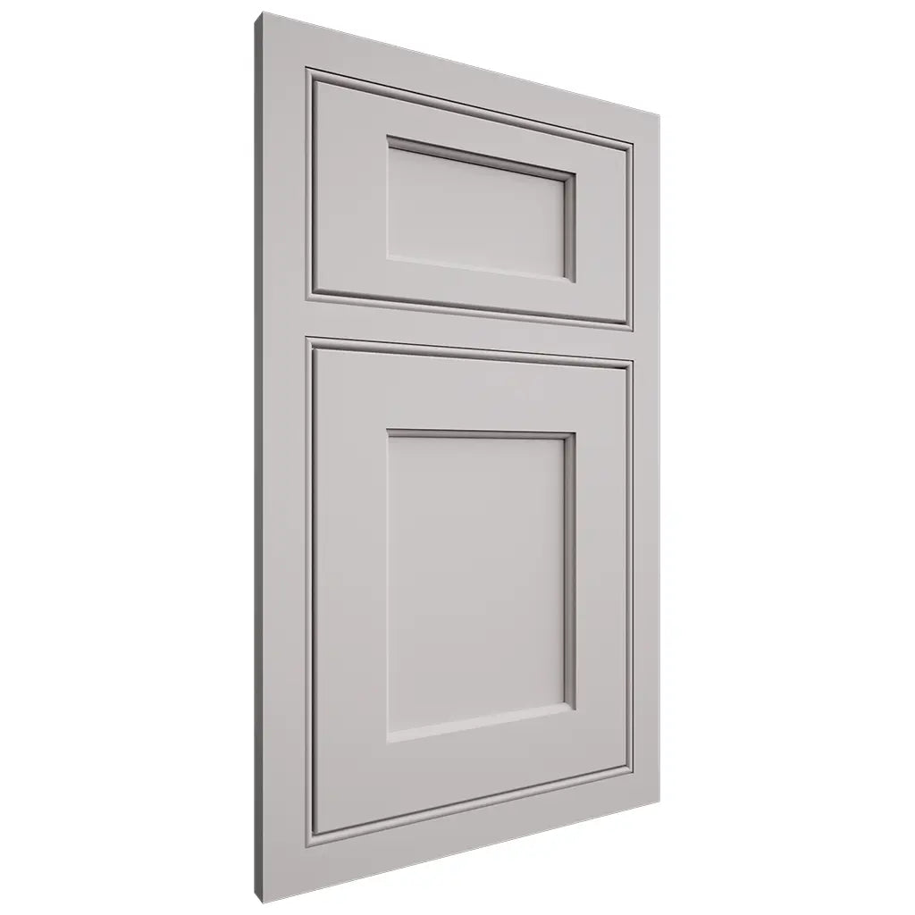 Shiloh Cabinetry Beaded Inset Square Flat Paintable Light French Gray Door