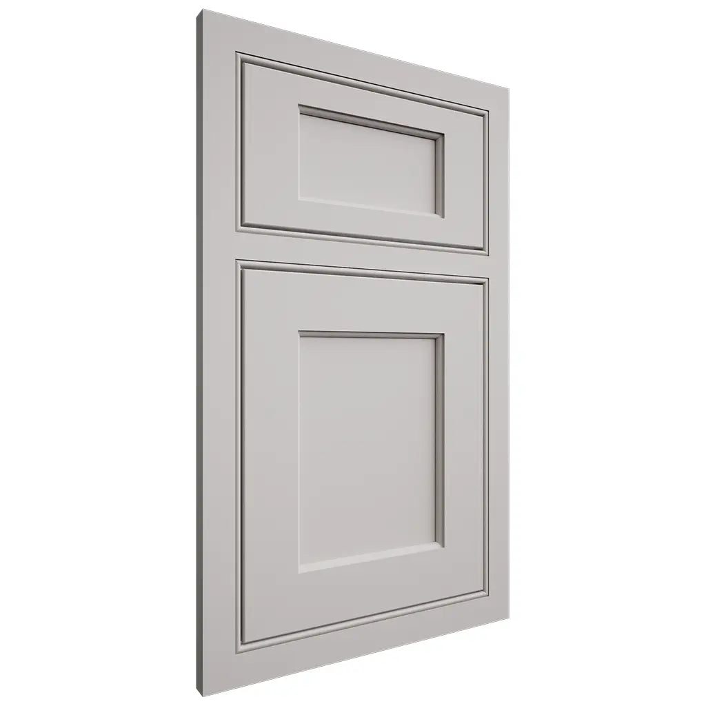 Shiloh Cabinetry Beaded Inset Square Flat Paintable Mindful Gray Door
